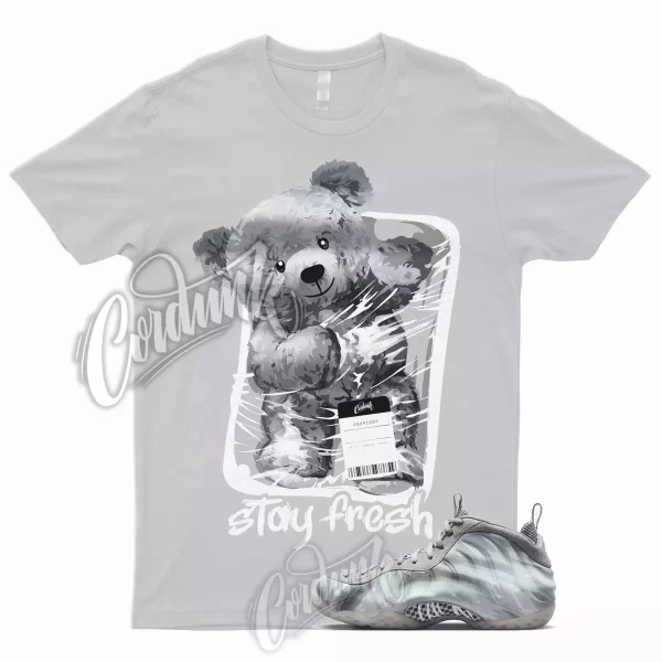 STAY T Shirt to Match Air Foamposite One Dream A World Tech Grey Multi Color 1 Jezsport.com