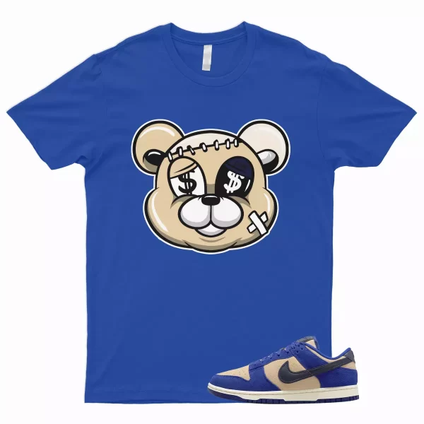 STITCH Shirt to Match Dunk Low Blue Suede Tan Cream Midnight Navy Royal 1 Bagel Jezsport.com