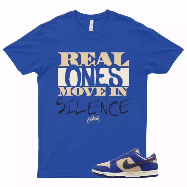 R1 T Shirt to Match Dunk Low Blue Suede Tan Cream Midnight Navy Royal 1 Bagel Jezsport.com