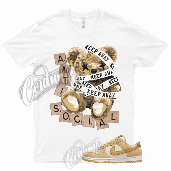 ANTI T Shirt to Match Dunk Low WMNS Gold Suede Celestial Wheat Midnight Navy 1 Jezsport.com