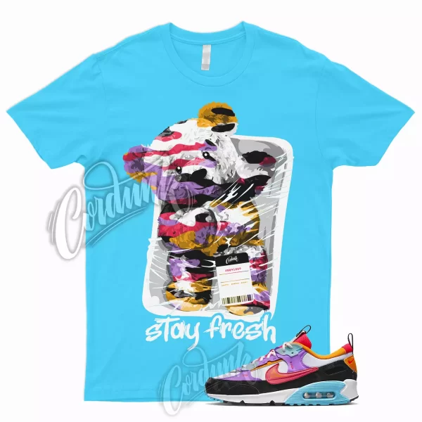 STAY T Shirt to Match Air Max 90 Futura Fuchsia Lunar New Year Bright Crimson 1 Jezsport.com