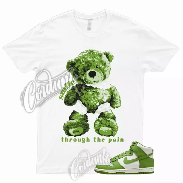 SMILE T Shirt for Dunk High Chlorophyll Sail Mean Green Altitude Low Mid 1 Jezsport.com