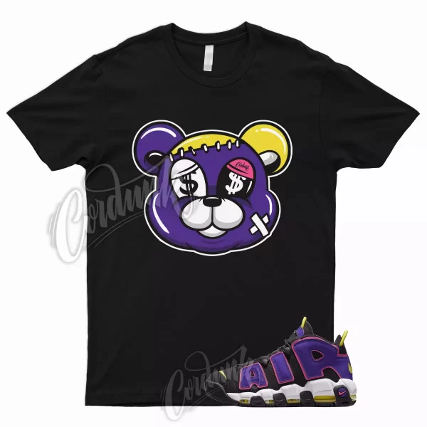 STITCH T Shirt to Match Air More Uptempo '96 Court Purple Hyper Pink Multi Color Jezsport.com