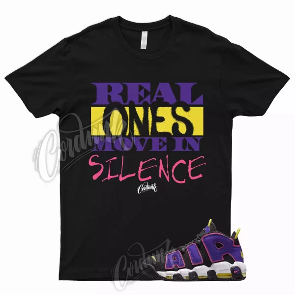 R1 T Shirt to Match Air More Uptempo '96 Court Purple Hyper Pink Multi Color Jezsport.com