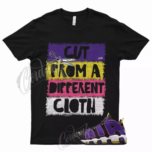 CUT T Shirt to Match Air More Uptempo '96 Court Purple Hyper Pink Multi Color 1 Jezsport.com