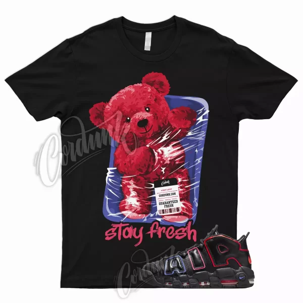 STAY Shirt to Match Air More Uptempo '96 Electric Racer Blue Hyper Pink Crimson Jezsport.com