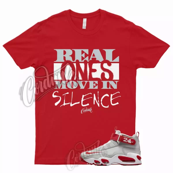 R1 T Shirt to Match Air Griffey Max 1 Cincinnati University Dunk Low Red High Jezsport.com