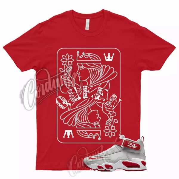 QUEEN T Shirt to Match Air Griffey Max 1 Cincinnati University Dunk Low Red High Jezsport.com