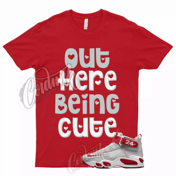 CUTE T Shirt to Match Air Griffey Max 1 Cincinnati University Dunk Low Red High Jezsport.com