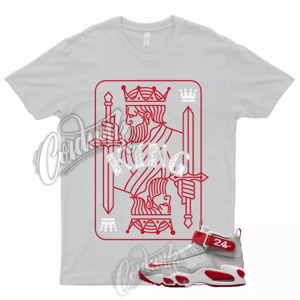 KING T Shirt to Match Air Griffey Max 1 Cincinnati University Varsity Gym Red Jezsport.com