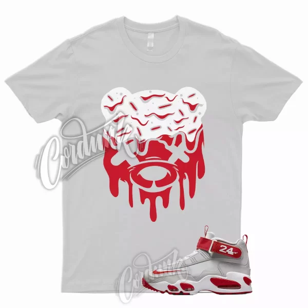 DRIPPY T Shirt to Match Air Griffey Max 1 Cincinnati University Varsity Gym Red Jezsport.com