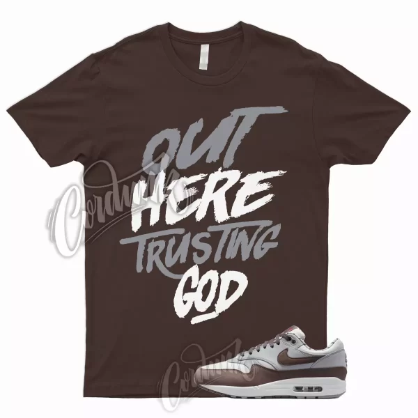 TG T Shirt to Match Air Max 1 Premium Shima Summit Plum Eclipse Wolf Grey Brown Jezsport.com