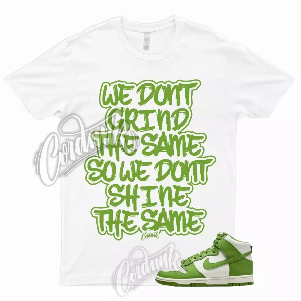 GRIND T Shirt for Dunk High Chlorophyll Sail Mean Green Altitude Low Mid 1 Jezsport.com