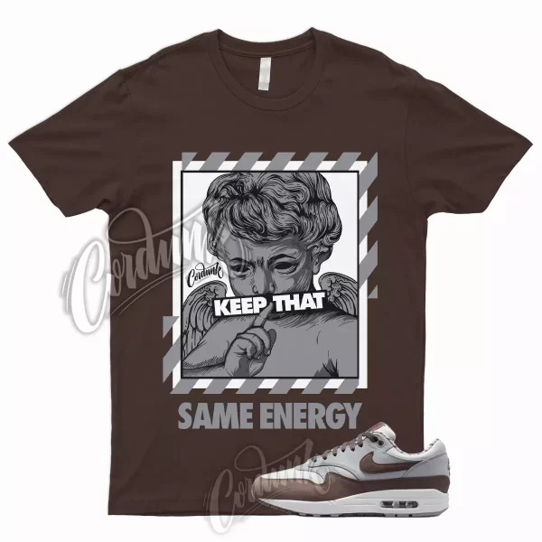 ENRGY Shirt to Match Air Max 1 Premium Shima Summit Plum Eclipse Wolf Grey Brown Jezsport.com