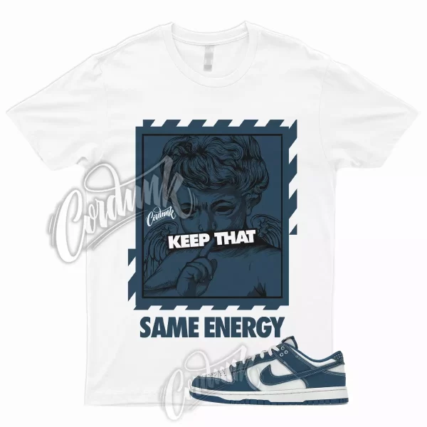 ENERGY T Shirt to Match Dunk Low Industrial Blue Sashiko Summit White Air Max 1 Jezsport.com