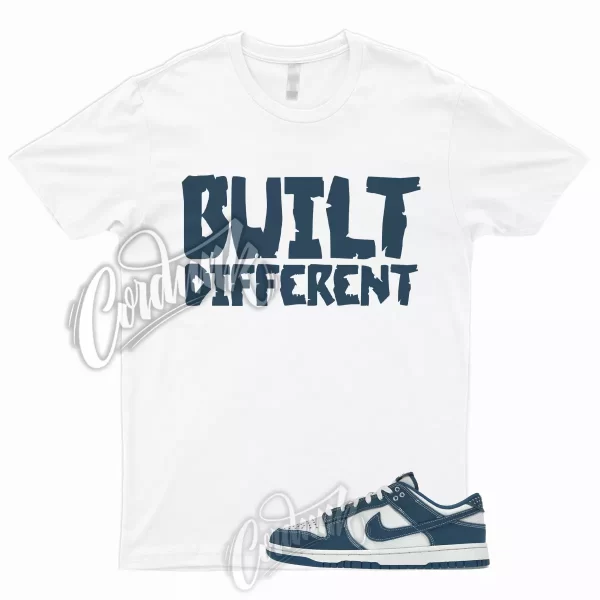 BUILT T Shirt to Match Dunk Low Industrial Blue Sashiko Summit White Air Max 1 Jezsport.com