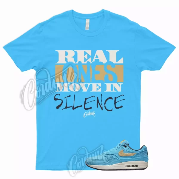 R1 T Shirt to Match Air Max 1 Corduroy Baltic Blue Sesame Gridiron Sail Dunk Jezsport.com