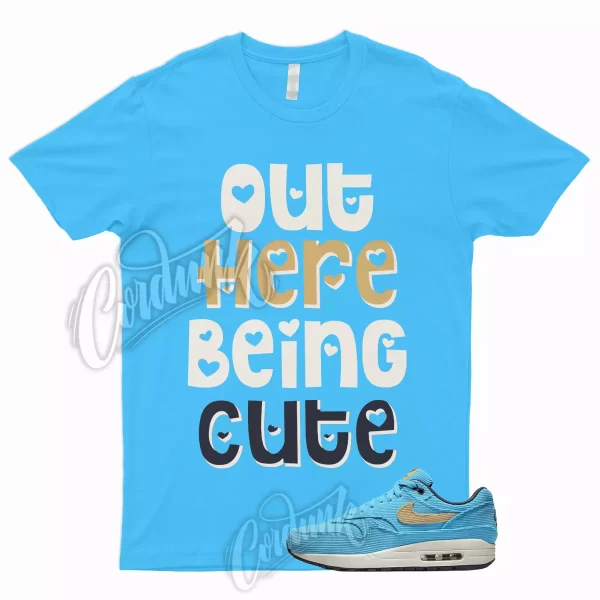 CUTE T Shirt to Match Air Max 1 Corduroy Baltic Blue Sesame Gridiron Sail Dunk Jezsport.com