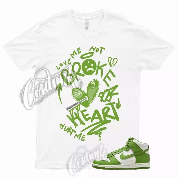 BROKEN T Shirt for Dunk High Chlorophyll Sail Mean Green Altitude Low Mid 1 Jezsport.com