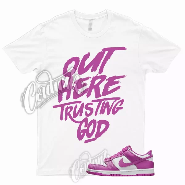 TG T Shirt to Match Dunk Low GS Active Fuchsia Mid High Lethal Pink Air Max 1 Jezsport.com