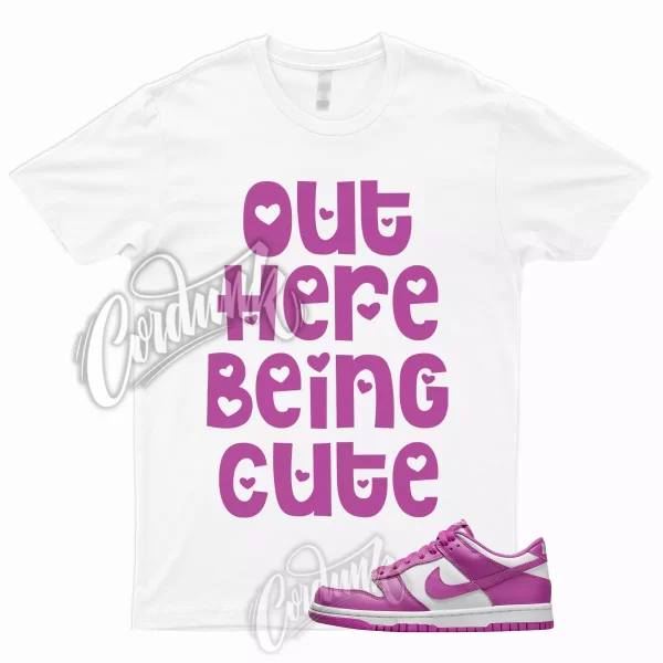 CUTE T Shirt to Match Dunk Low GS Active Fuchsia Mid High Lethal Pink Air Max 1 Jezsport.com