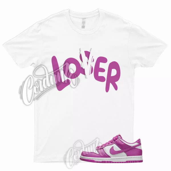 LOVER T Shirt to Match Dunk Low GS Active Fuchsia Mid High Lethal Pink Air Max 1 Jezsport.com