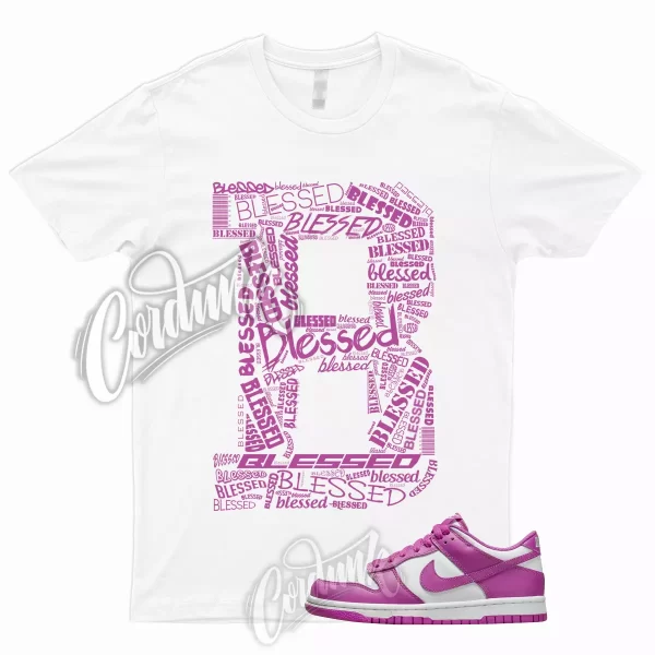 BLESSED Shirt to Match Dunk Low GS Active Fuchsia Mid High Lethal Pink Air Max 1 Jezsport.com