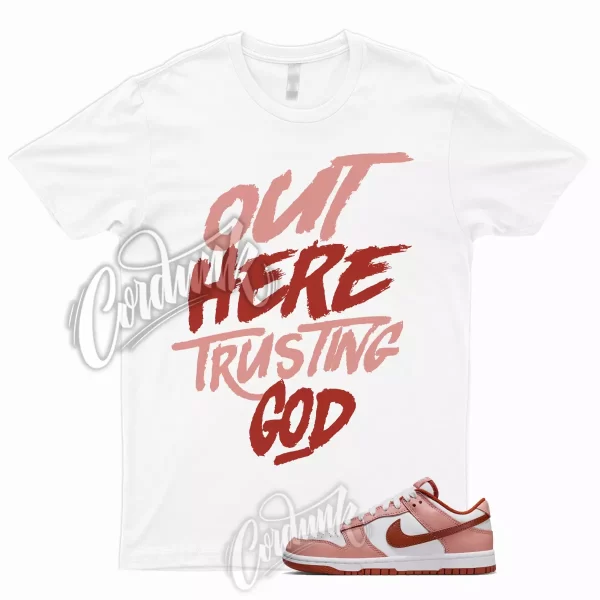 TG T Shirt to Match Dunk Low Red Stardust Rugged Orange White Star Dust High 1 Jezsport.com