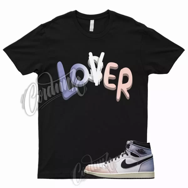 LOVER T Shirt to Match 1 High OG Skyline Vivid Orange Iced Lilac True Blue Sail Jezsport.com