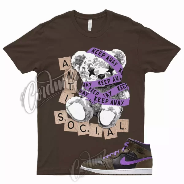 ANTI T Shirt for AJ1 1 Black Mid Palomino Wild Berry Jordan Brown To Match Low Jezsport.com