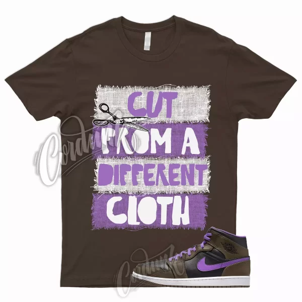 CUT T Shirt for AJ1 1 Black Mid Palomino Wild Berry Jordan Brown To Match Low Jezsport.com