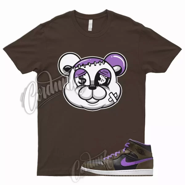 STITCH T Shirt for AJ1 1 Black Mid Palomino Wild Berry Jordan Brown To Match Low Jezsport.com