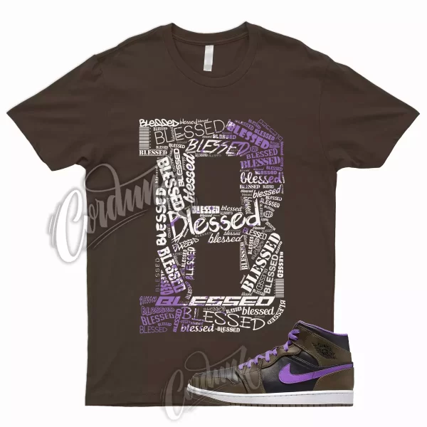 BLESSED T Shirt for 1 Black Mid Palomino Wild Berry Jordan Brown To Match Low Jezsport.com