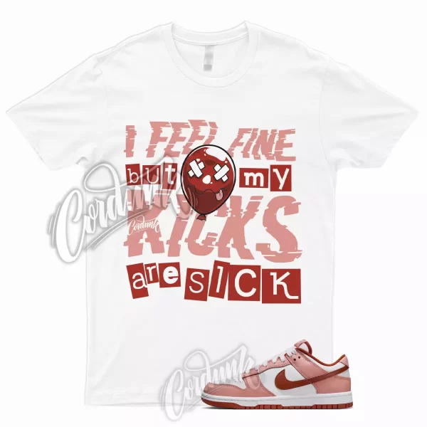 SICK T Shirt to Match Dunk Low Red Stardust Rugged Orange White Star Dust High 1 Jezsport.com