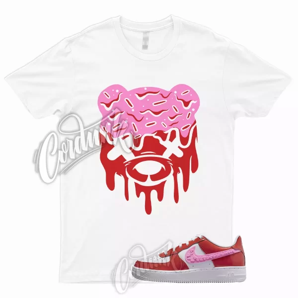 DRIPPY T Shirt to Match Air Force 1 Low GS Valentines Day 2023 Pink Red Air Max Jezsport.com