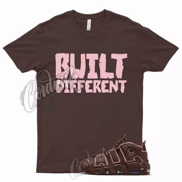 BUILT T Shirt to Match Air More Uptempo Valentines Day Soft Pink Coconut Milk 1 Jezsport.com