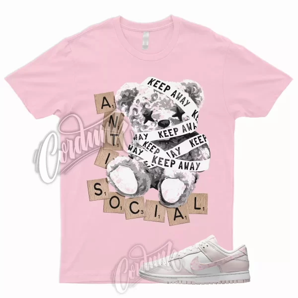 ANTI T Shirt to Match Dunk Low Pink Paisley Medium Soft Pearl Essential WMNS 1 ,FD1449-100 Jezsport.com