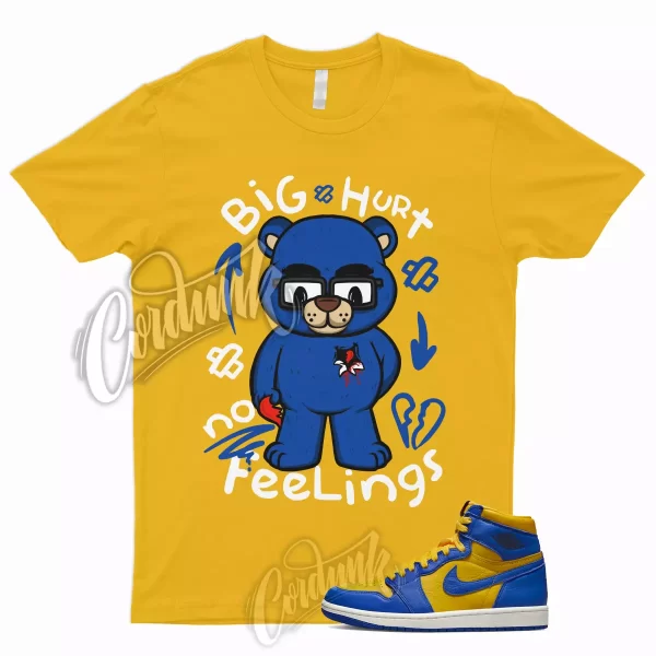 HURT T Shirt to Match 1 Reverse Laney High Varsity Maize Game Royal Jordan Dunk Jezsport.com