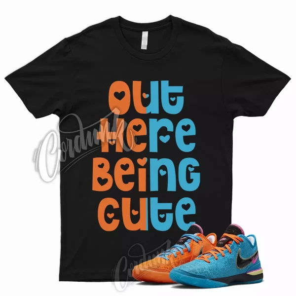 CUTE T Shirt to Match Zoom LeBron NXXT Gen I Promise Orange Blue MultiColor 1 Jezsport.com