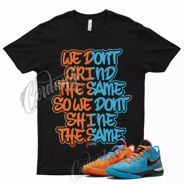 GRIND T Shirt to Match Zoom LeBron NXXT Gen I Promise Orange Blue MultiColor 1 Jezsport.com