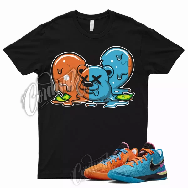 DD T Shirt to Match Zoom LeBron NXXT Gen I Promise Orange Blue MultiColor 1 Jezsport.com