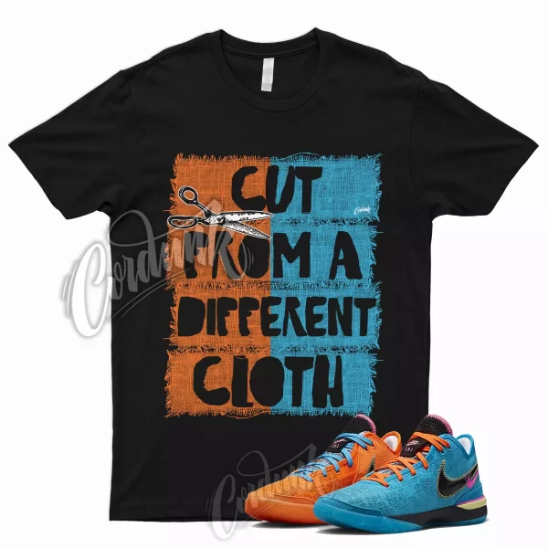 CUT T Shirt to Match Zoom LeBron NXXT Gen I Promise Orange Blue MultiColor 1 Jezsport.com