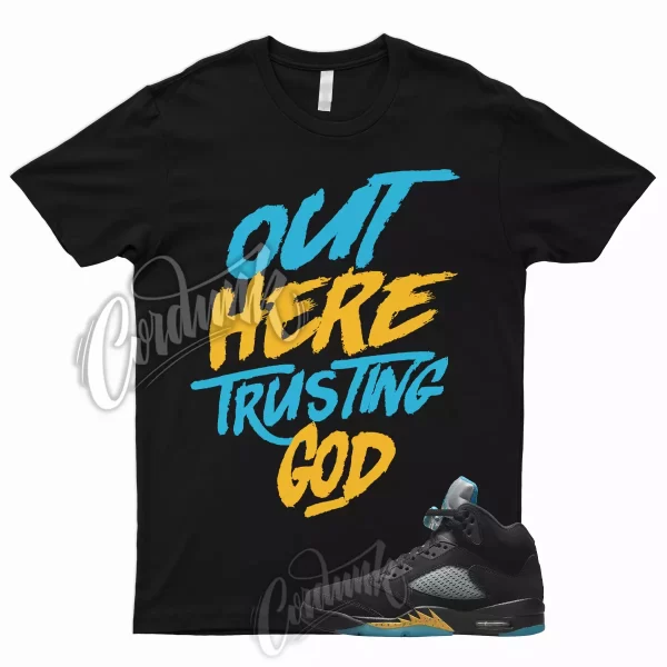 TG T Shirt to Match 5 Aqua Black Aquatone Taxi Yellow Pollen V Tone Jezsport.com