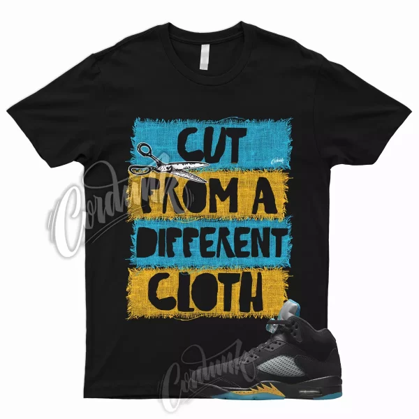 CUT T Shirt to Match 5 Aqua Black Aquatone Taxi Yellow Pollen V Tone Jezsport.com