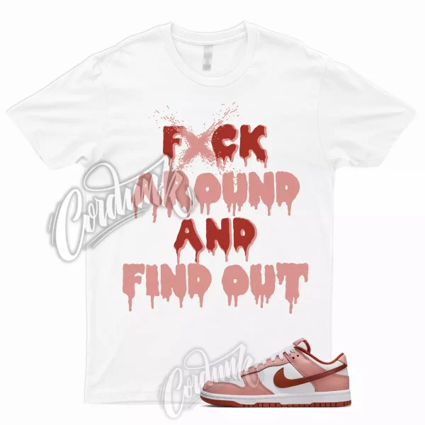 FAFO T Shirt to Match Dunk Low Red Stardust Rugged Orange White Star Dust High 1 Jezsport.com