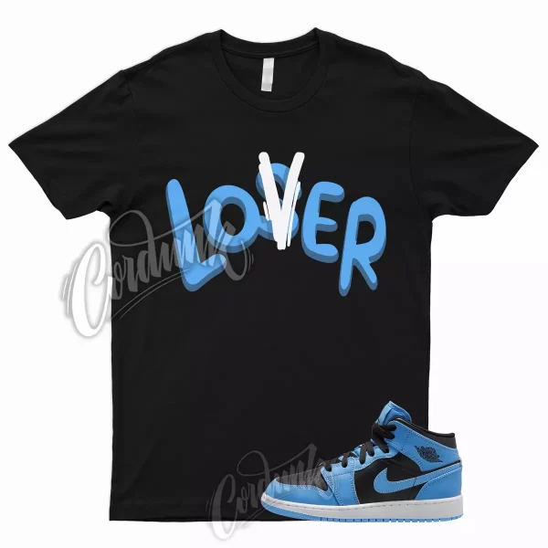 LO T Shirt to Match 1 Mid GS University Blue UNC Powder Carolina 6 High Low 4 Jezsport.com