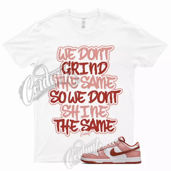 GRIND Shirt to Match Dunk Low Red Stardust Rugged Orange White Star Dust High 1 Jezsport.com