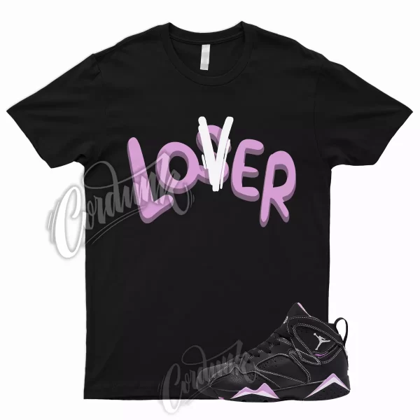 LOVER T Shirt to Match 7 GS Barely Grape Rush Fuchsia 1 Mid Purple Lilac Air Jezsport.com