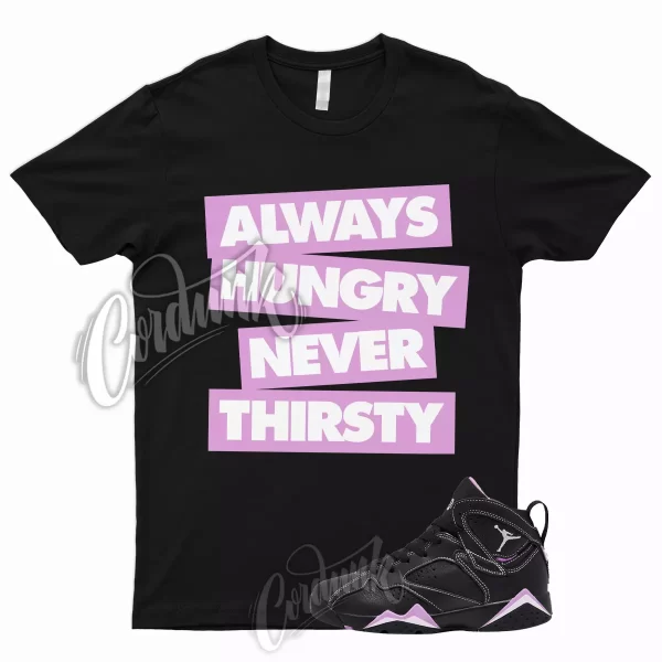 ALWAYS T Shirt to Match 7 GS Barely Grape Rush Fuchsia 1 Mid Purple Lilac Air Jezsport.com