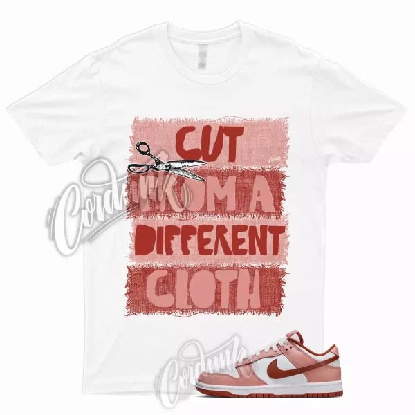 CUT T Shirt to Match Dunk Low Red Stardust Rugged Orange White Star Dust High 1 Jezsport.com